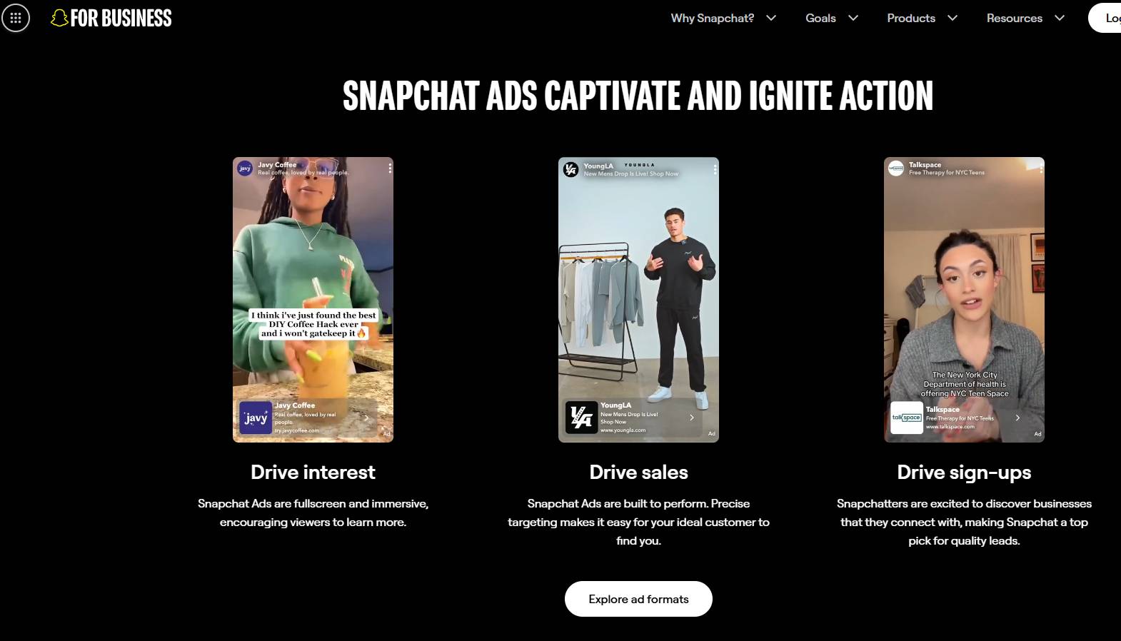 pagina-de-inicio-de-snapchat-ads