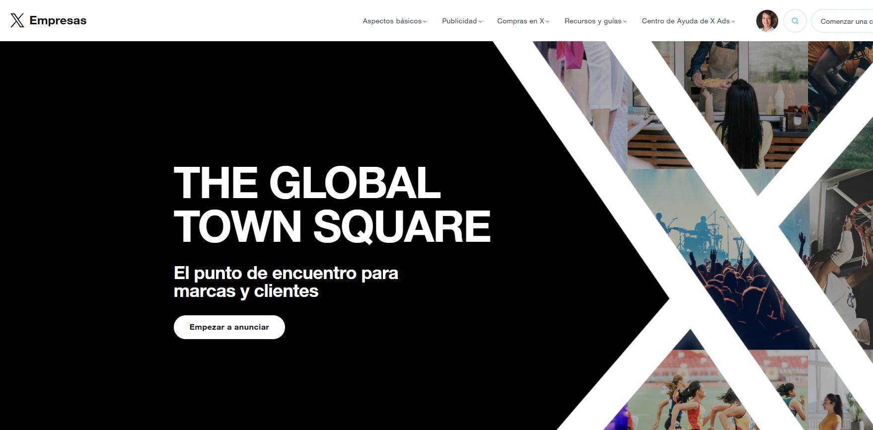 pagina-inicial-de-x-para-empresas