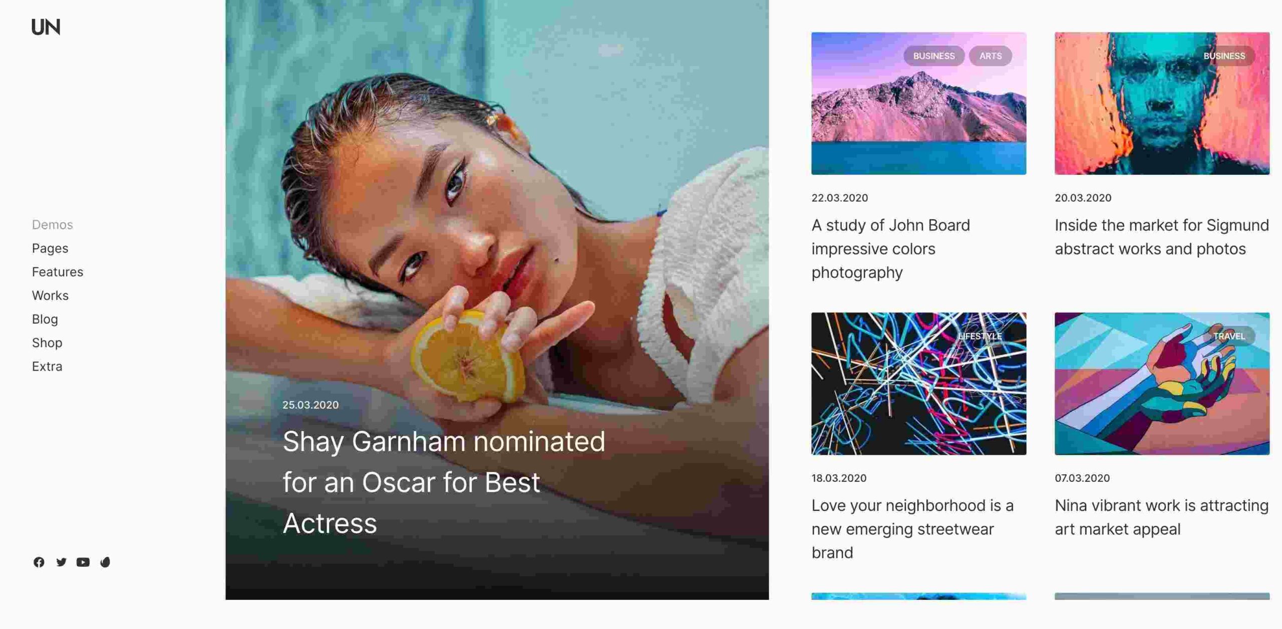 Uncode - Creative & WooCommerce WordPress Theme Preview