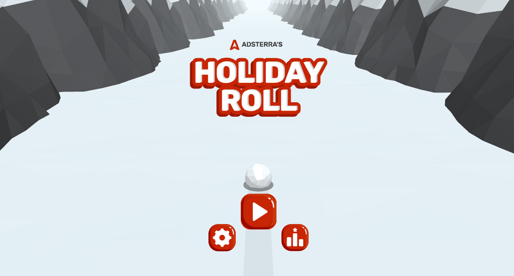 Online Christmas Game - Adsterra Holiday Roll