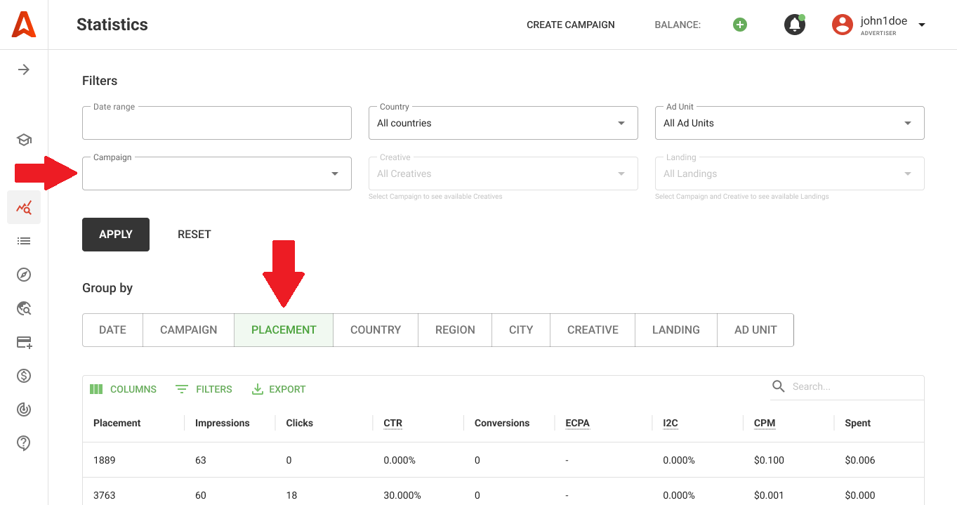 grouping-by-placements