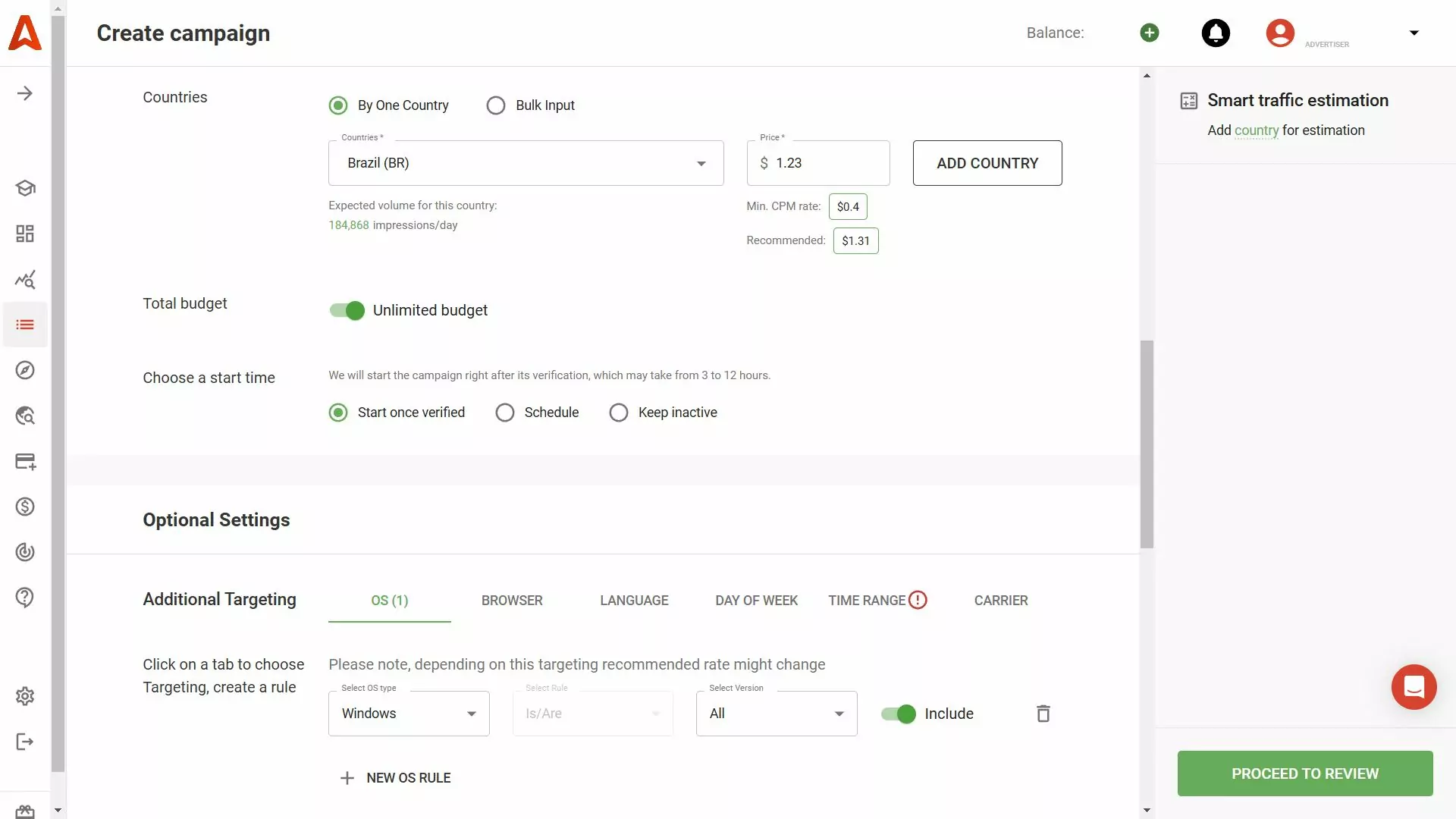 adsterra-criar-campanha
