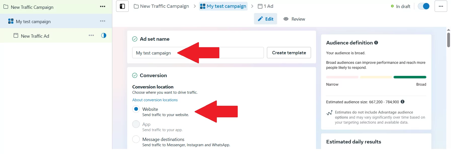 campaign-name-and-destination