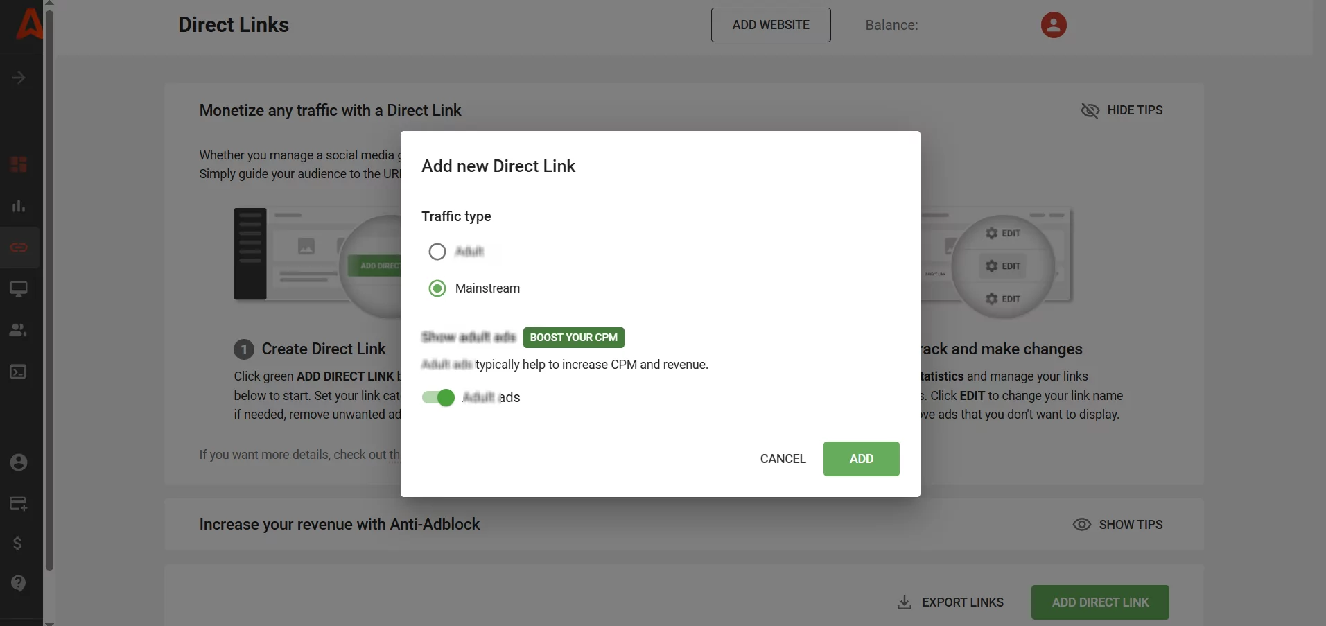 create-new-smart-direct-link