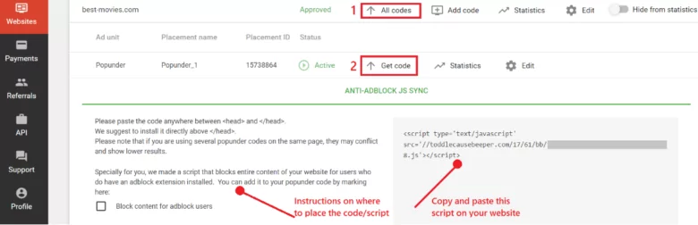 ways-to-get-ad-codes- for-a-wix-website