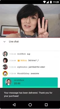 Utiliza Súper Chat y Súper Stickers