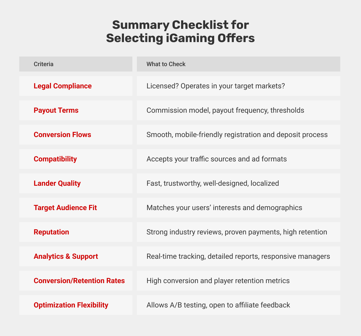 how-to-choose-igaming-offer-checklist