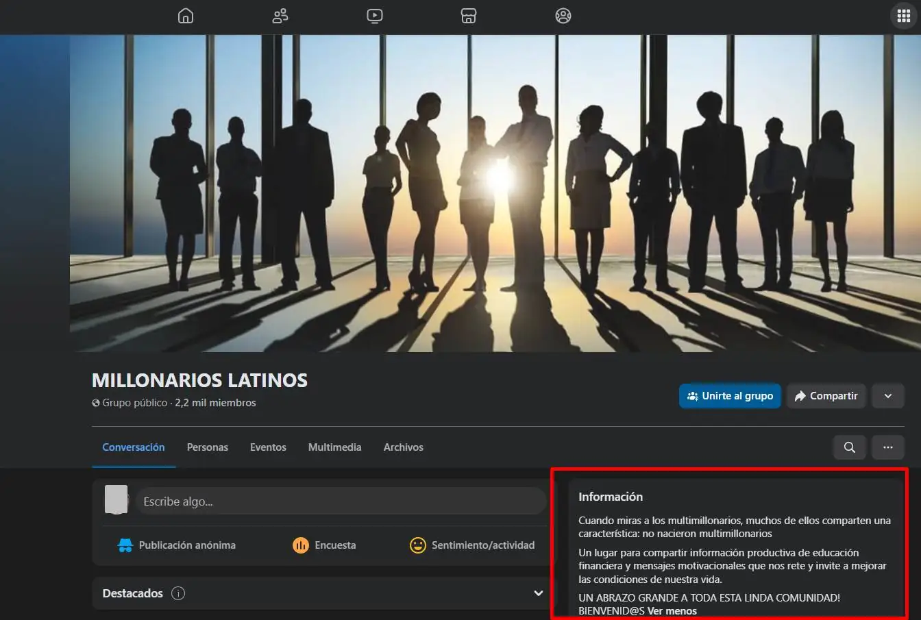 informacion-del-grupo-en-la-seccion-acerca-de