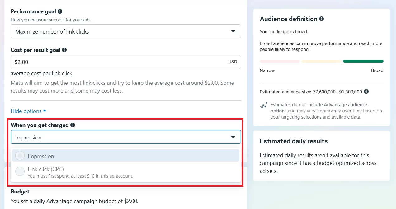 min-payout-facebook-ads