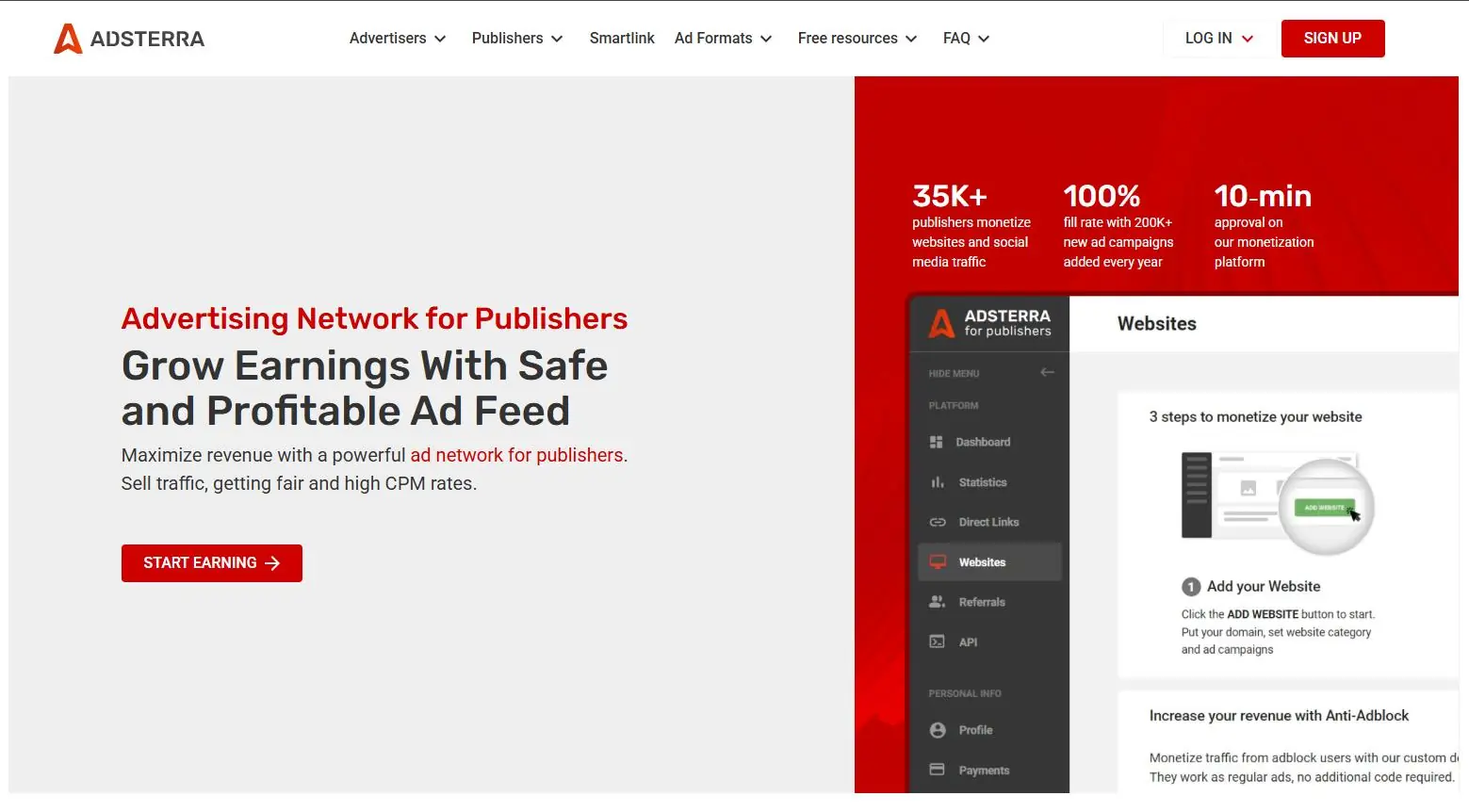 pagina-de-editores-da-adsterra