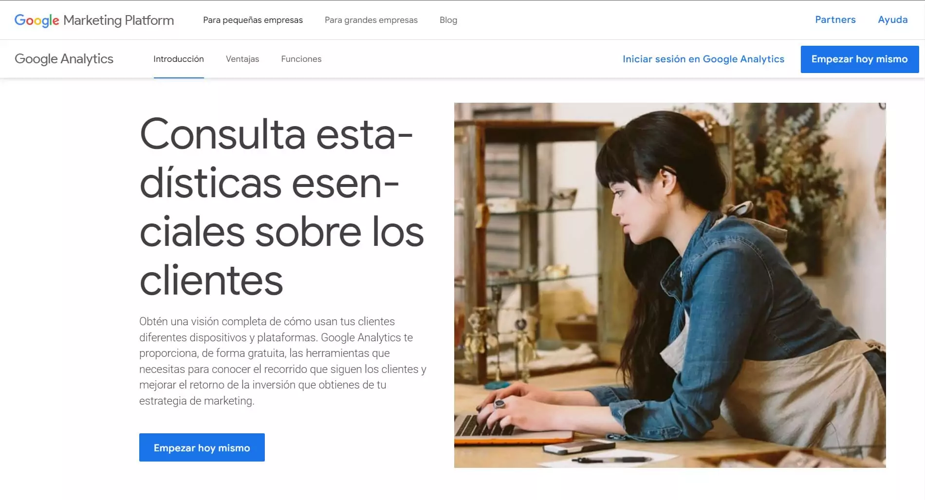 página-de-inicio-de-Google-Analytics