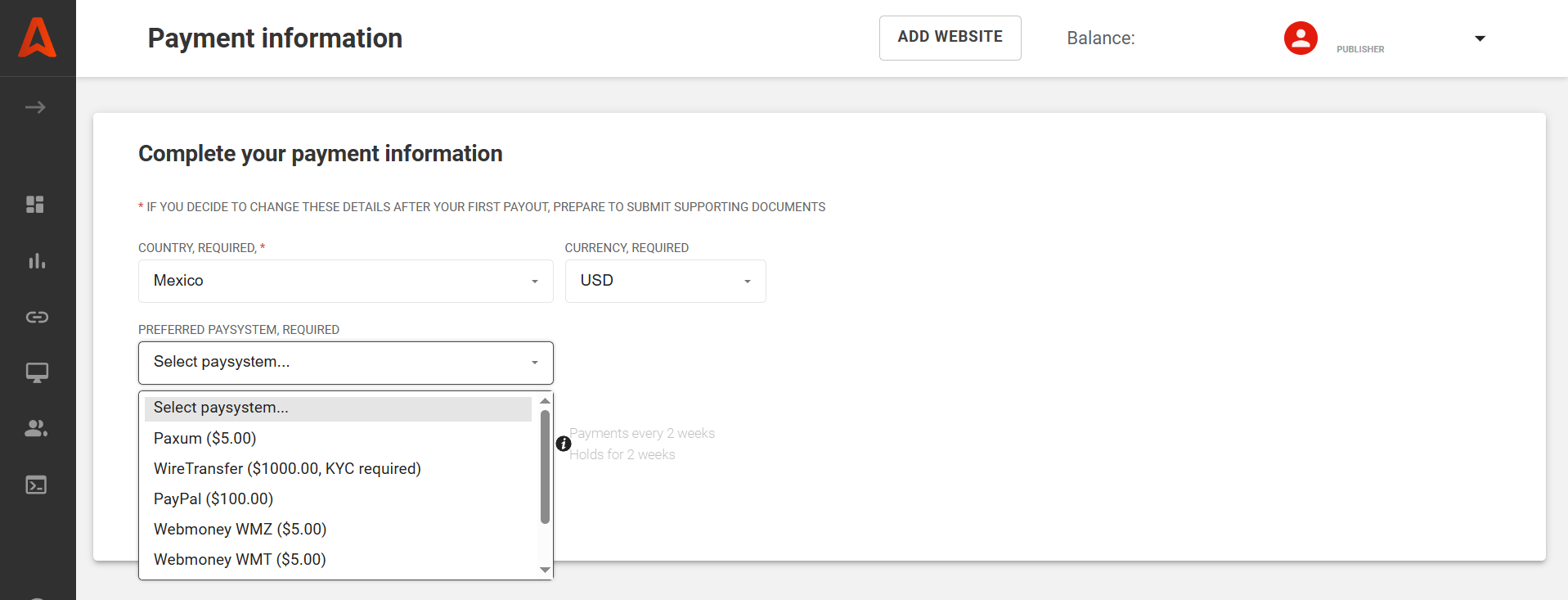 payment-options-in-various-countries