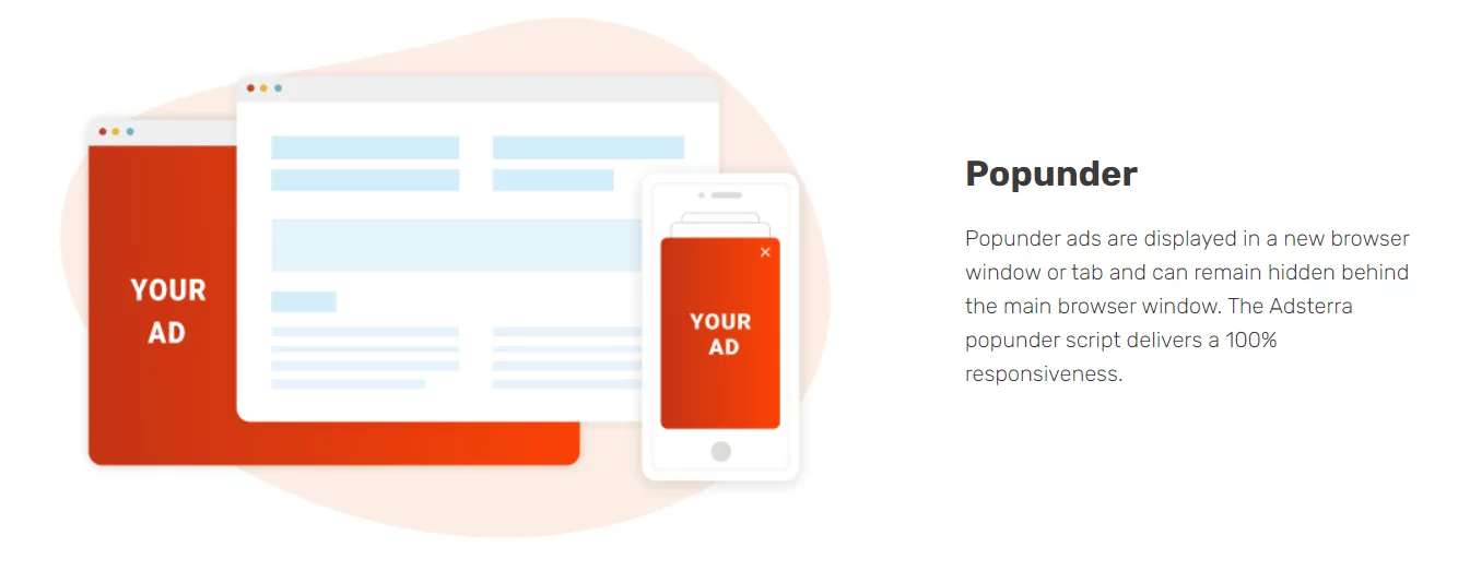 What are pop-up and popunder ads?